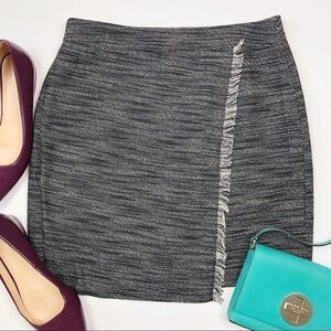 LOFT Petite Tweed Skirt